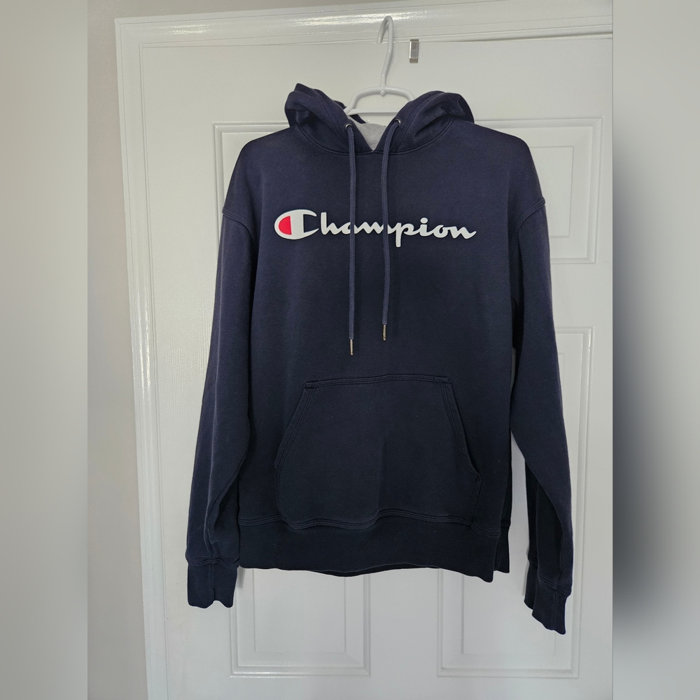 Men's CHAMPION Navy Hoodie